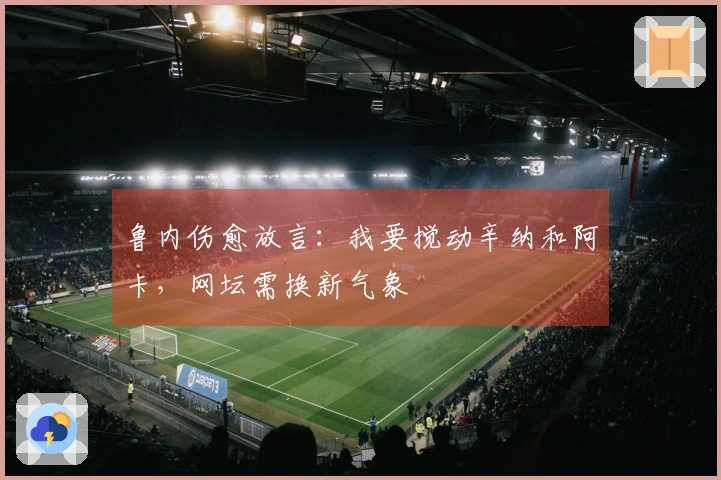 鲁内伤愈放言：我要搅动辛纳和阿卡，网坛需换新气象